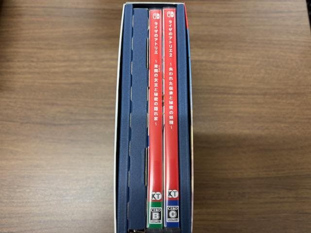 ライザのアトリエ 1.2 限定ダブルパックと3 Nintendo Switch