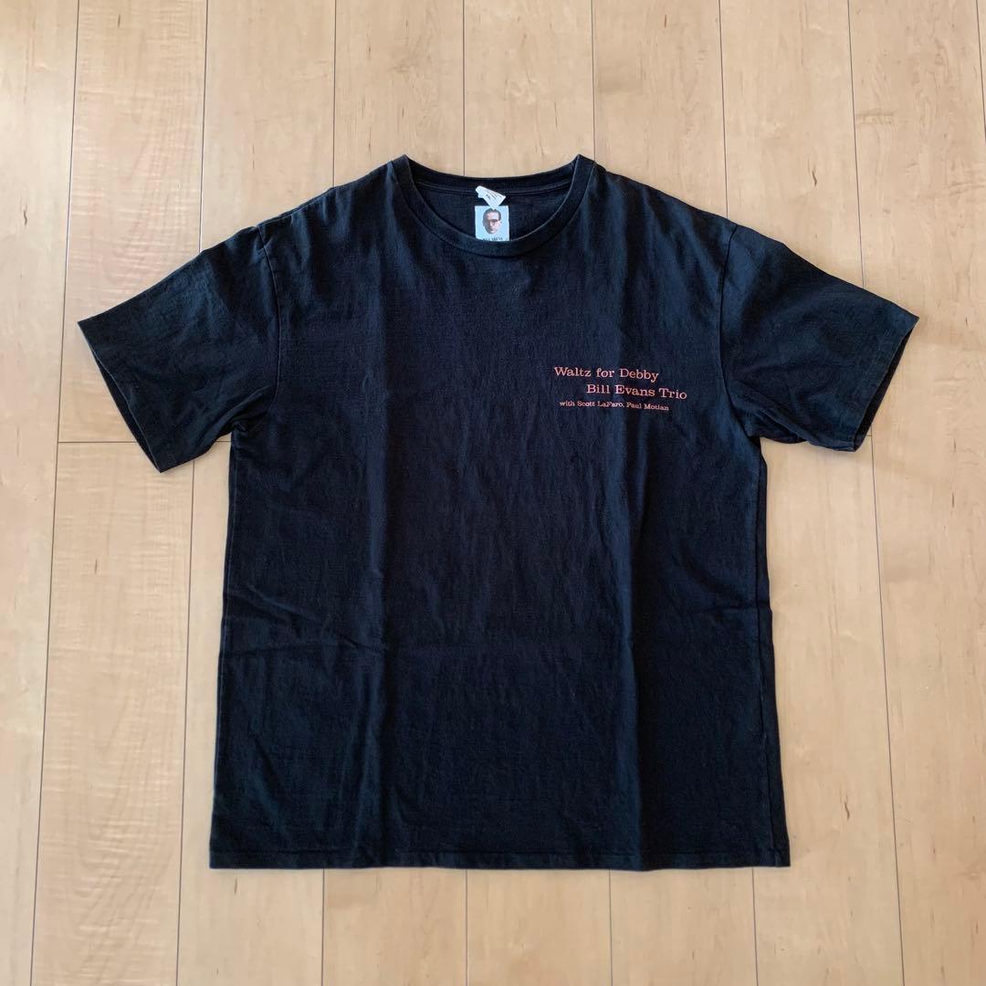 【希少XXL】WACKO MARIA × BILL EVANS Tシャツ 黒