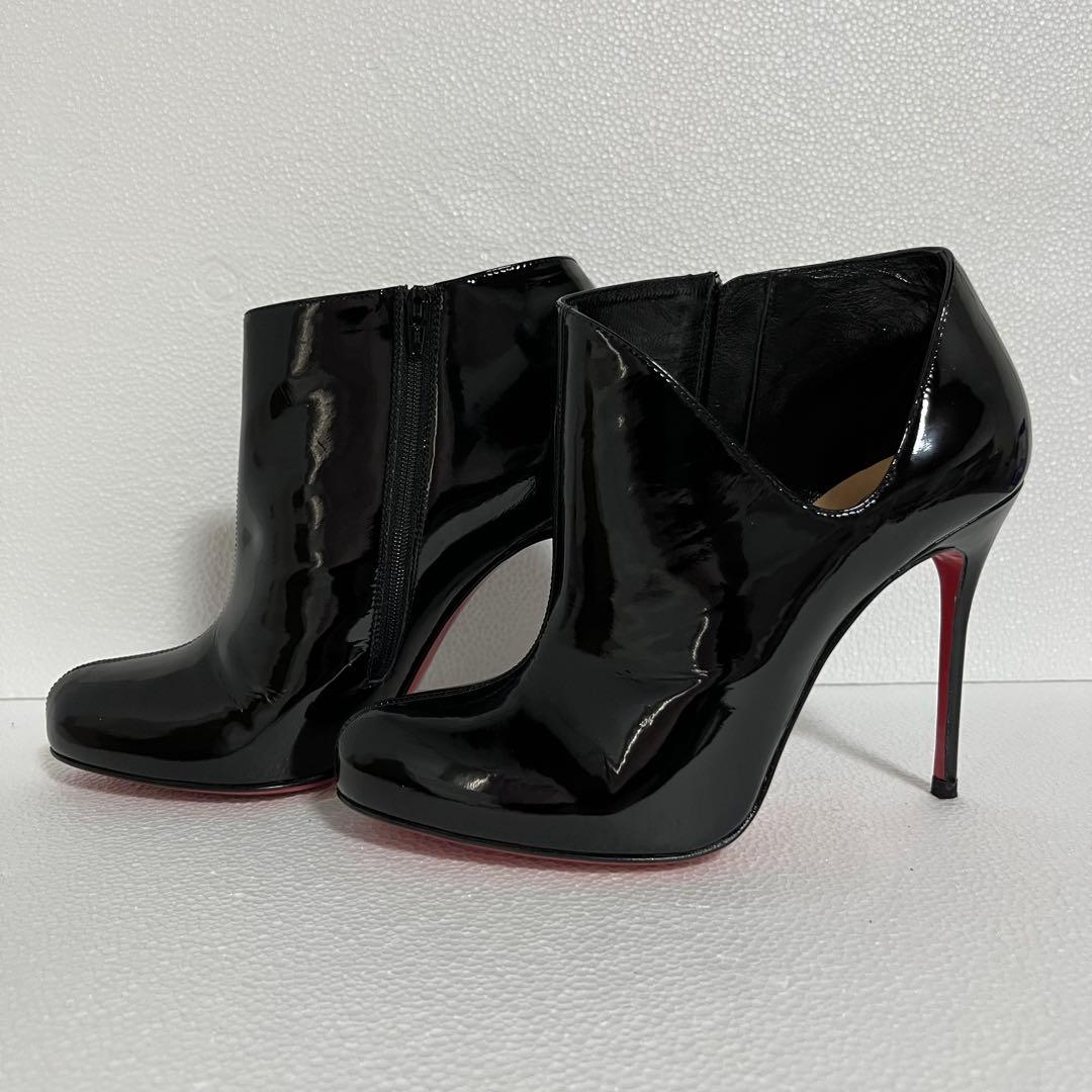 【F】Christian Louboutin ハイヒール ブーツ ブラック