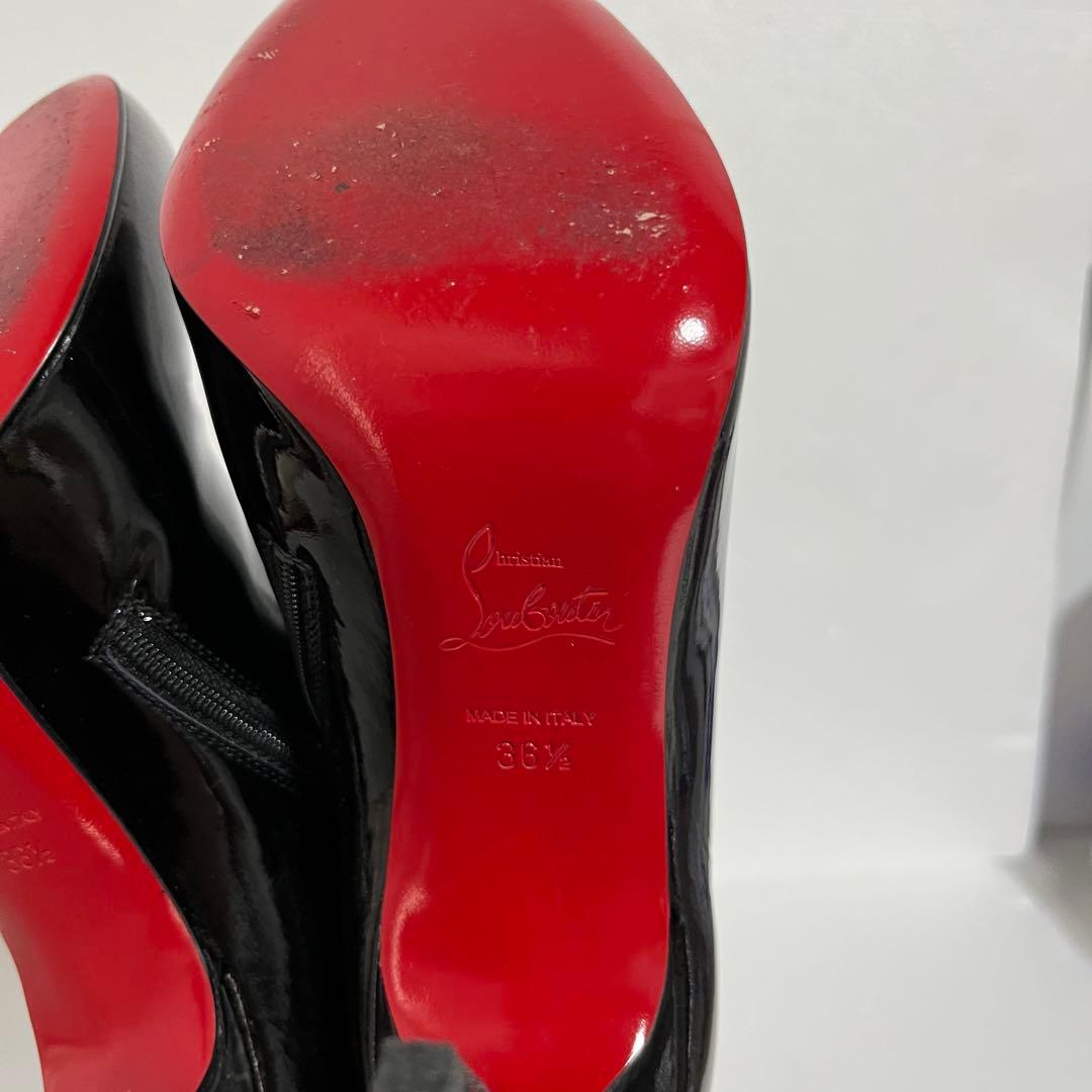 【F】Christian Louboutin ハイヒール ブーツ ブラック