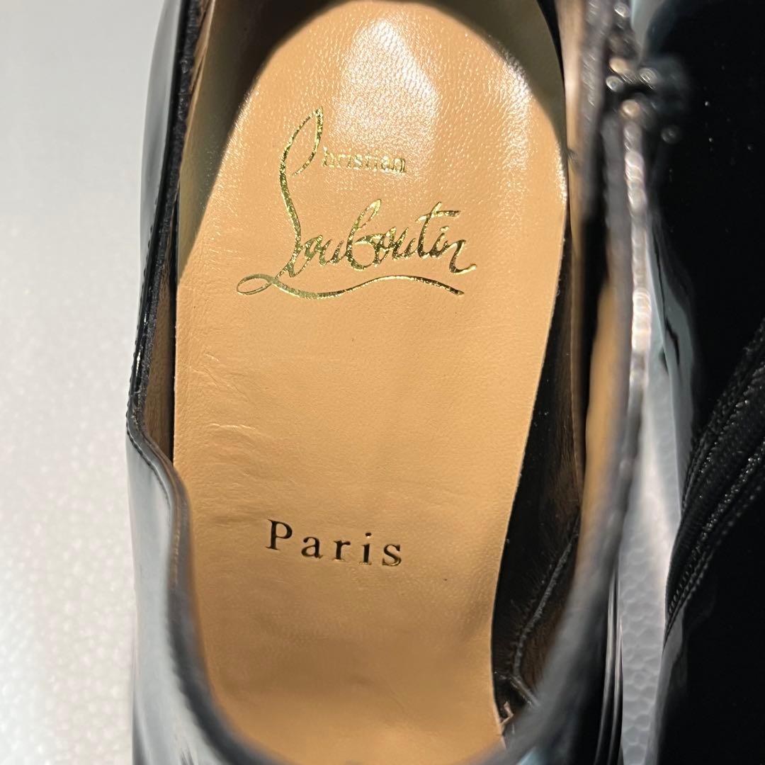 【F】Christian Louboutin ハイヒール ブーツ ブラック