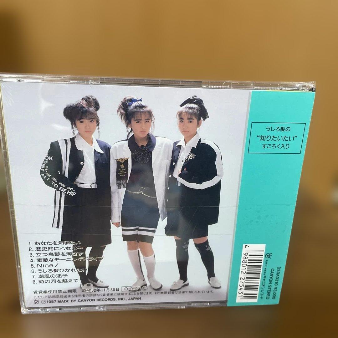 うしろ髪ひかれ隊 CD 1987年　未開封