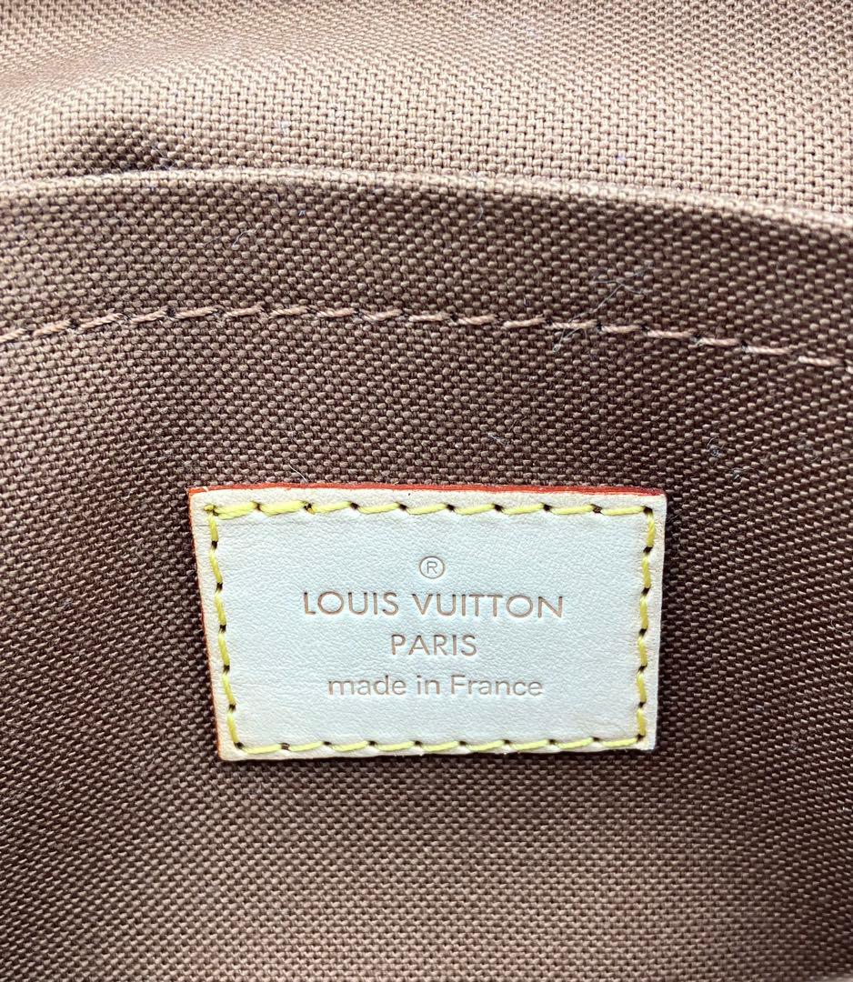 【美品】ルイヴィトン LOUIS VUITTON バムバッグ ボスフォール