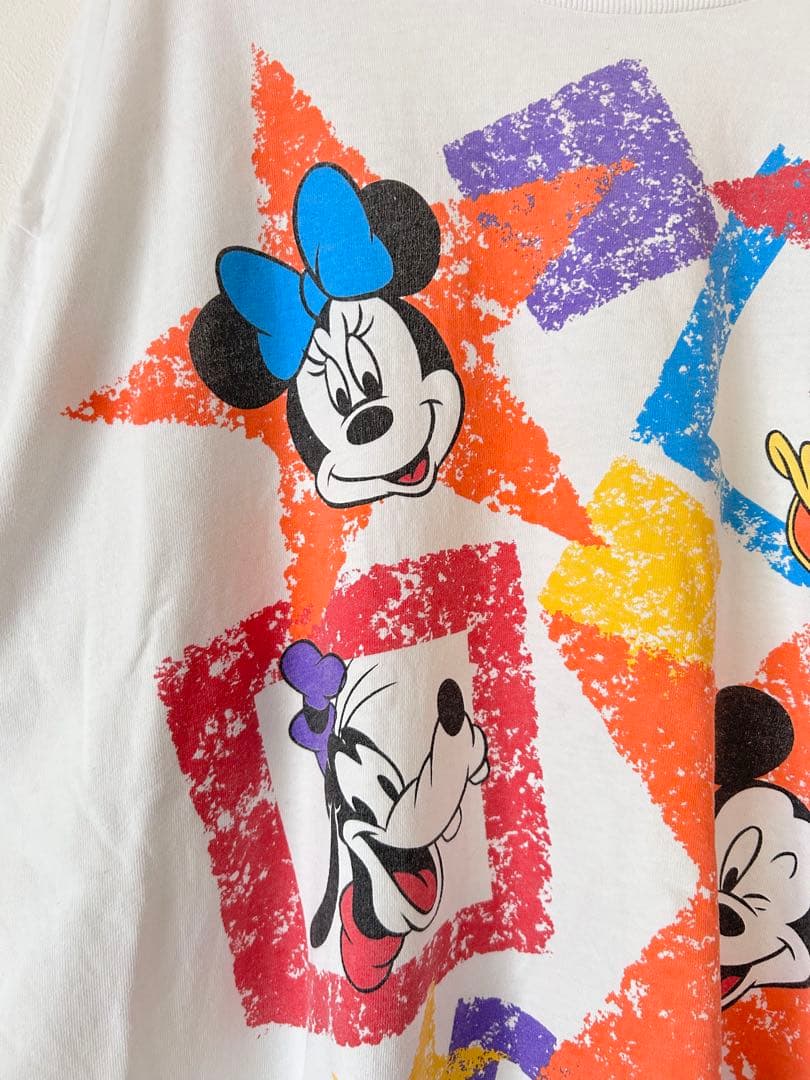 00's Disney ミッキー　Tシャツ　プリントT ビッグサイズ