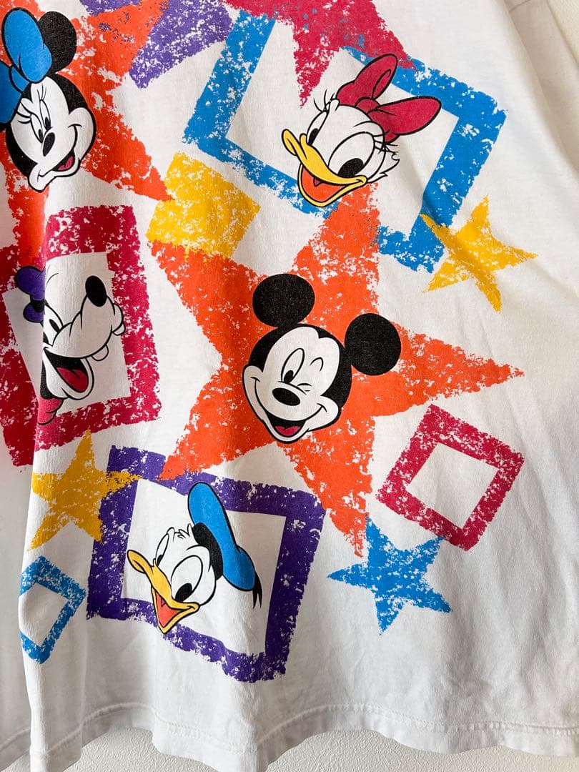 00's Disney ミッキー　Tシャツ　プリントT ビッグサイズ