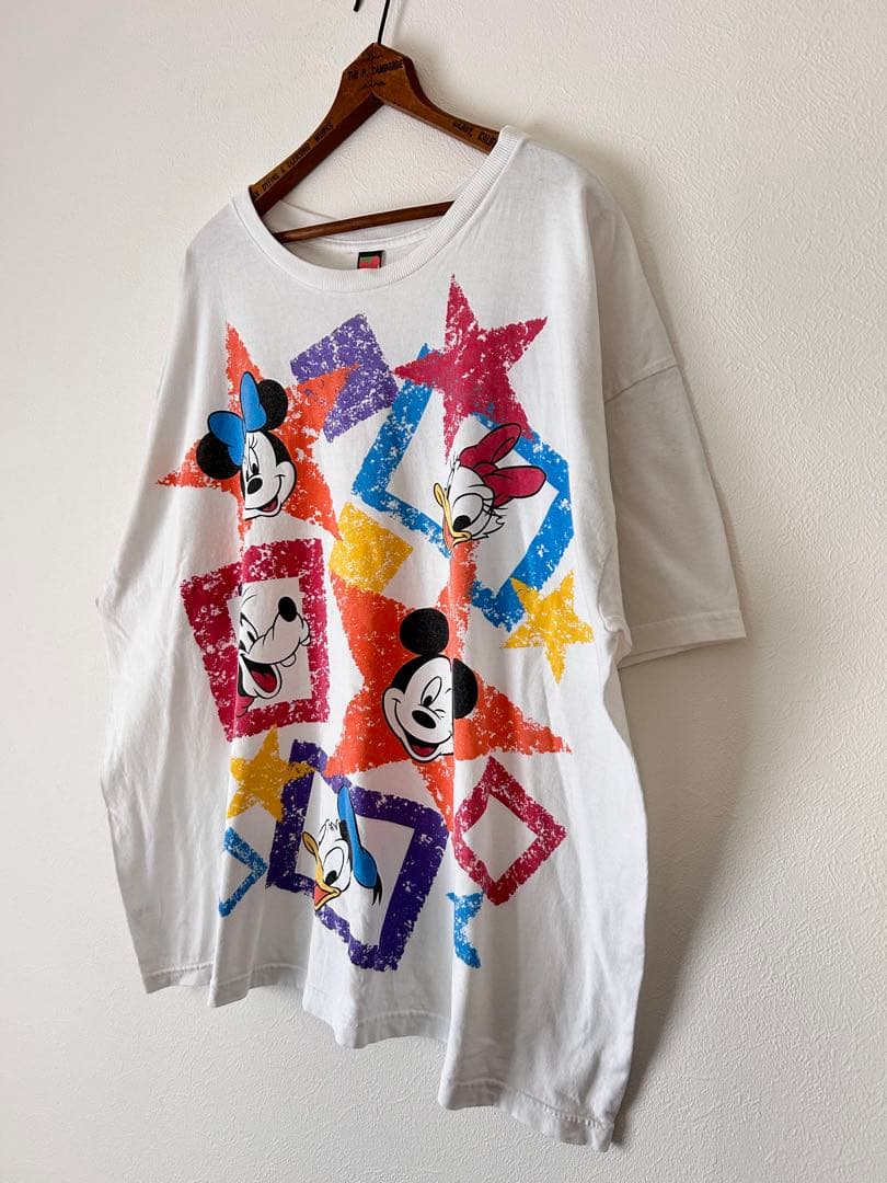 00's Disney ミッキー　Tシャツ　プリントT ビッグサイズ