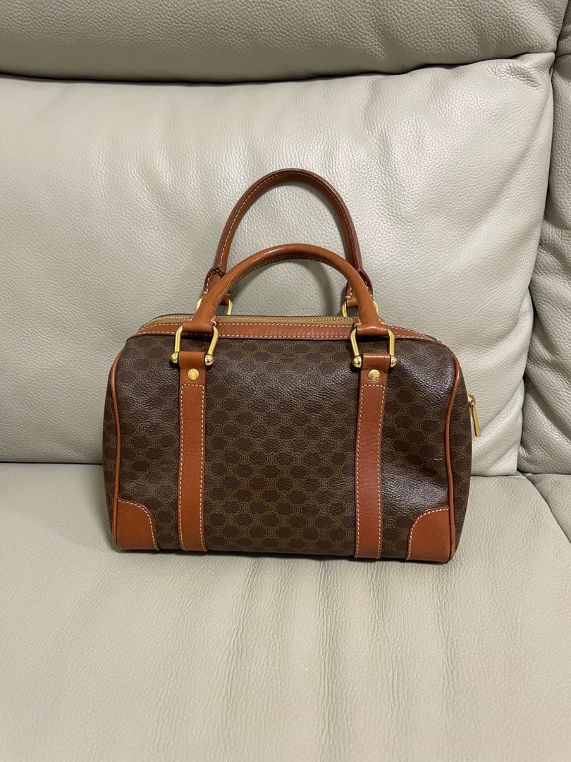 hii(美品)オールドセリーヌ　ブラウン　ボストンバッグ