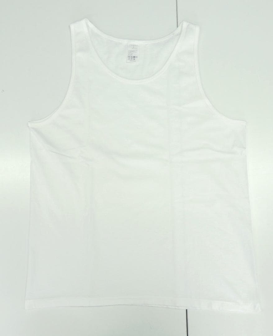 美品 2サイズ 24SS コモリ COMOLI サープラス タンクトップ 白