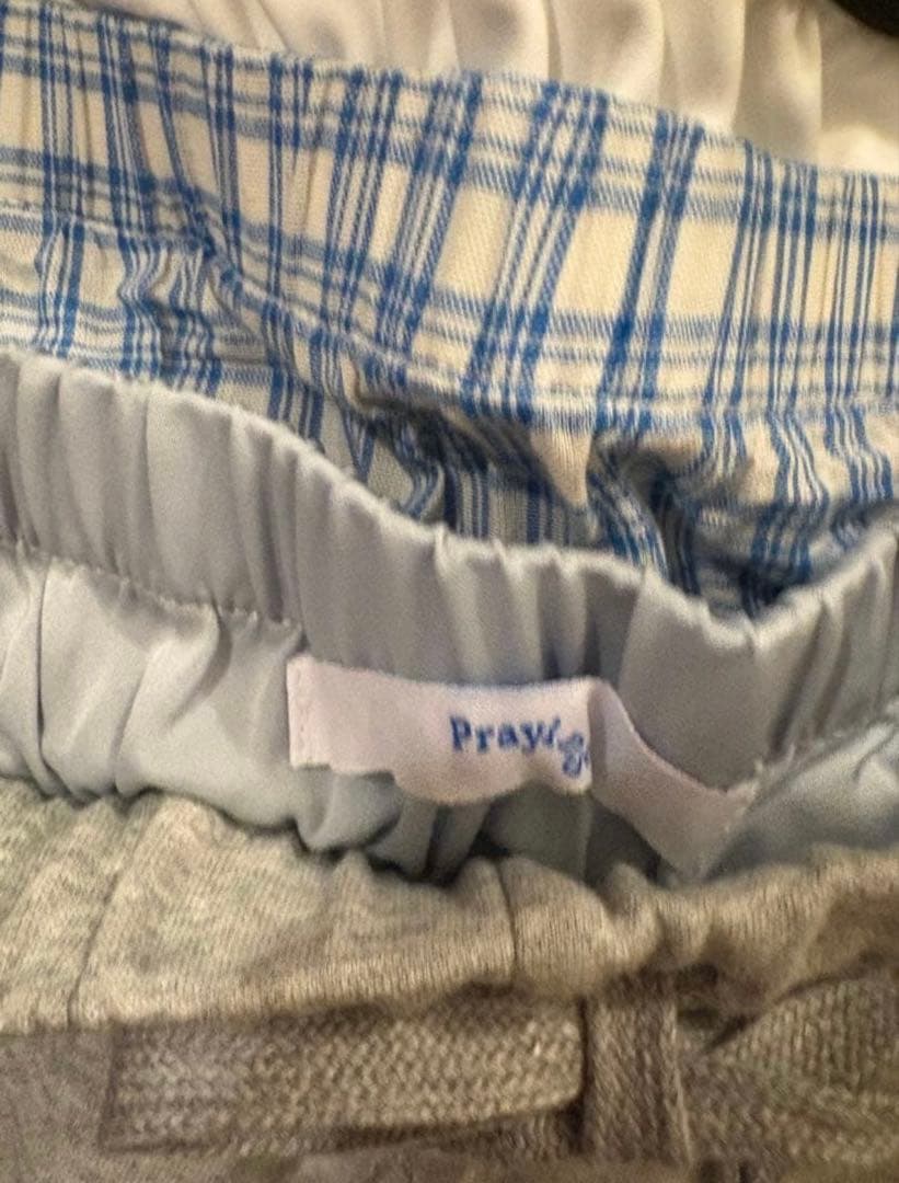 Praying AW24 グレー スウェットパンツ