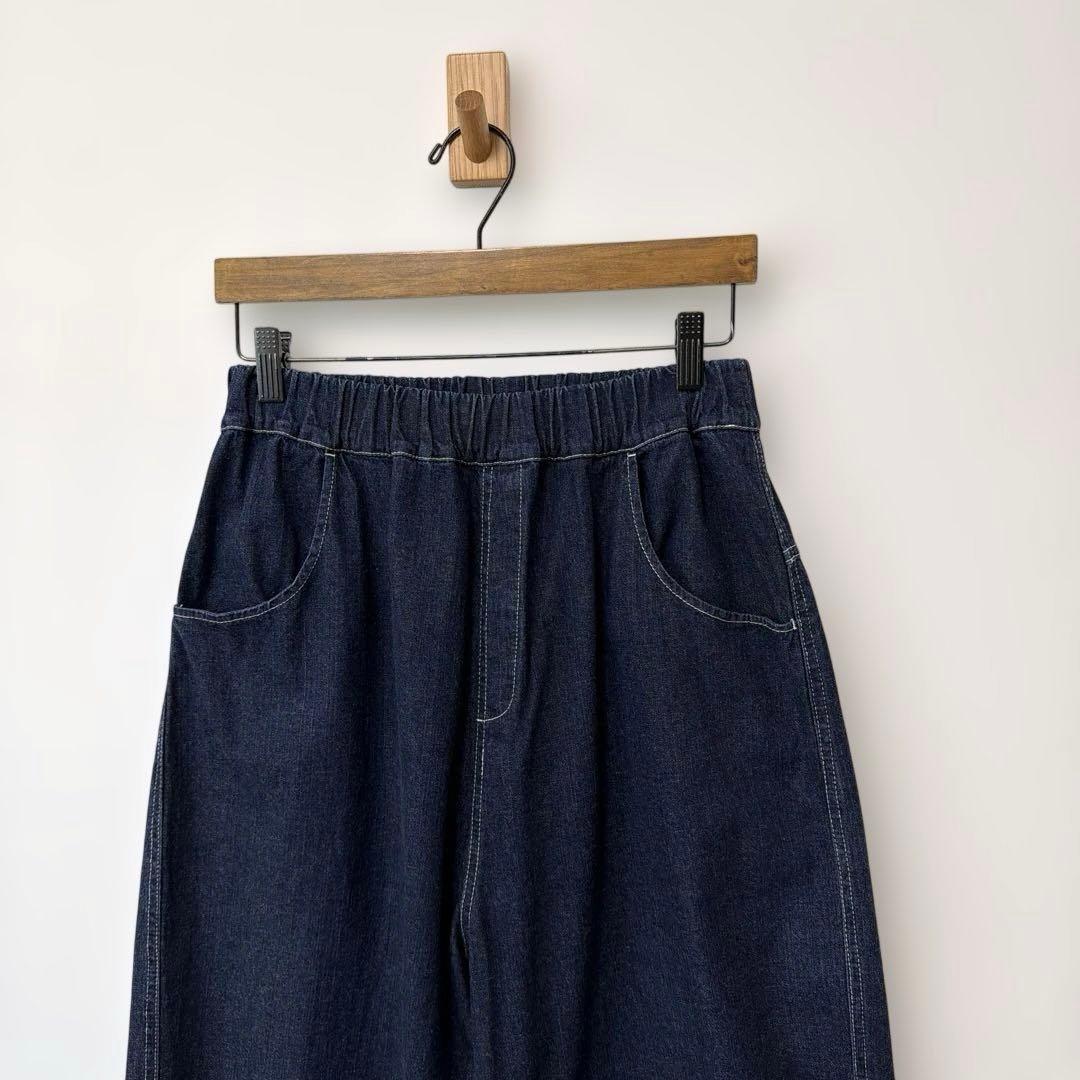 NARU FACTORY 8ozムラデニム　ノッポパンツ