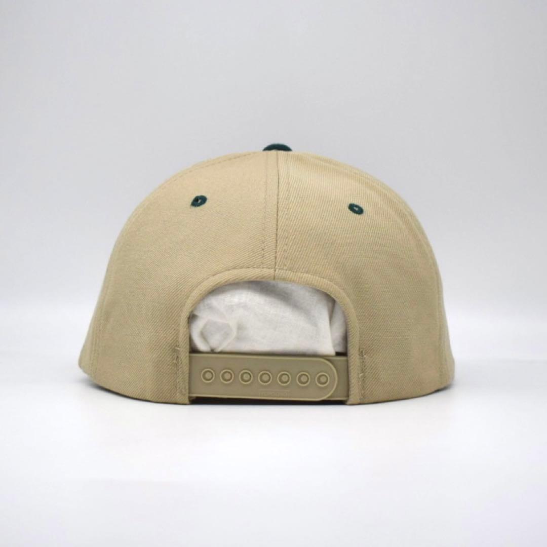 美品 90s ビンテージ ハーゲンダッツ 刺繍 キャップ 2トーン 6パネル