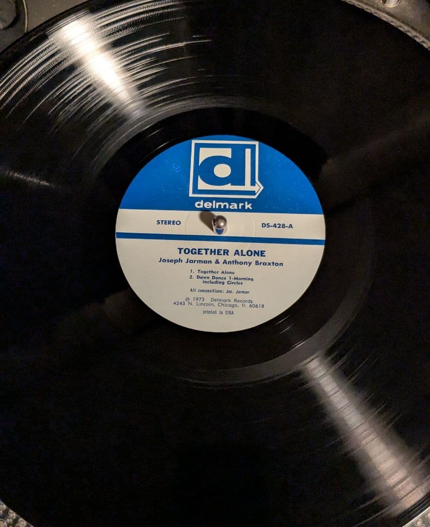 洋楽 JosephJarman&AnthonyBraxtonTOGETHERALONE