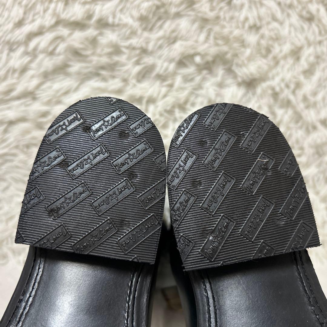 未使用✨トニーラマ　ウエスタンブーツ　刺繍　レザー　ブラック