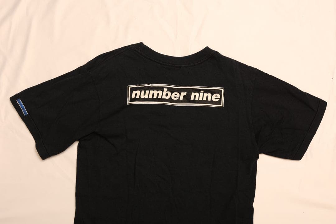 NUMBER (N)INE 1998年前後 アーカイブ ブラックTシャツ 宮下期