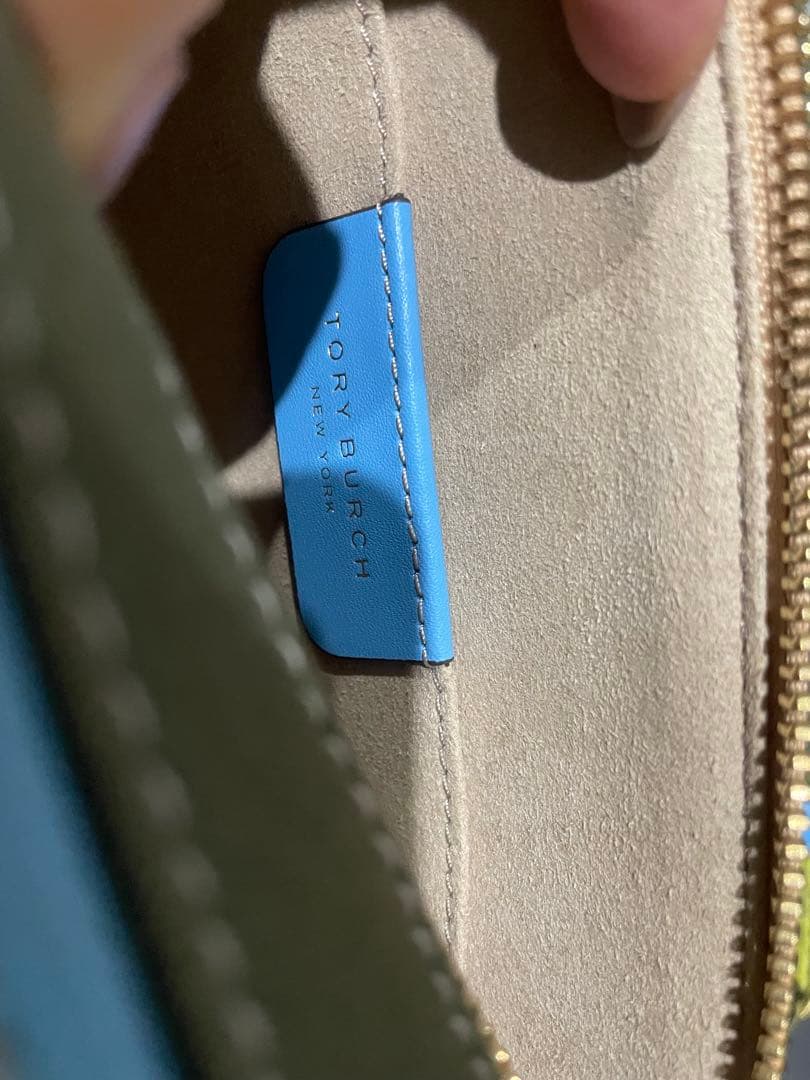 トリーバーチ TORY BURCH ミラー キャンバス ミニ クロスボディバッグ