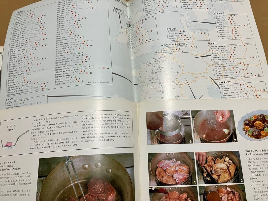 週刊朝日百科『世界の食べもの』 フランス編、一部インド,中国編