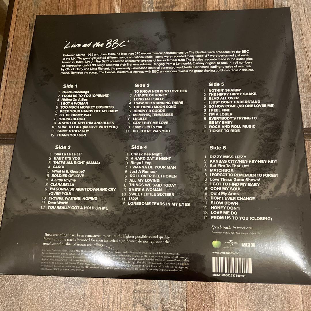 THE BEATLES Live at the BBC リマスターLP