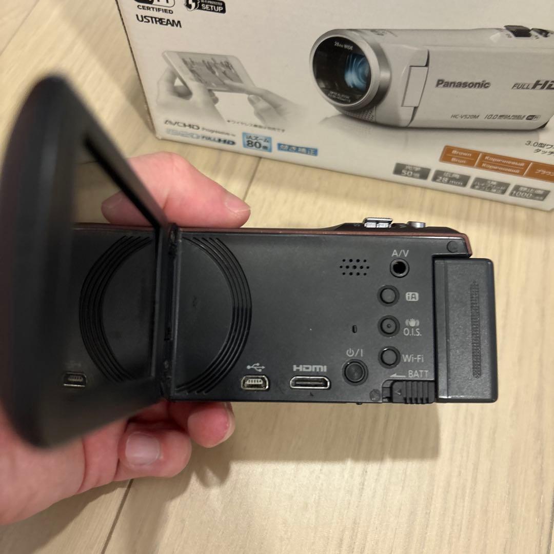 『pyon』Panasonic ビデオカメラ V520M ジャンク扱い