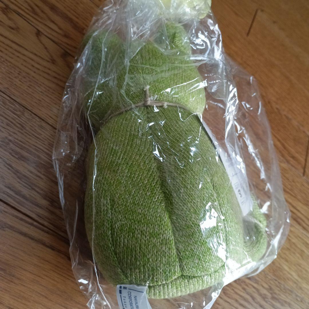 m*k様 かえるのピクルス ぬいぐるみ　全長約30cm