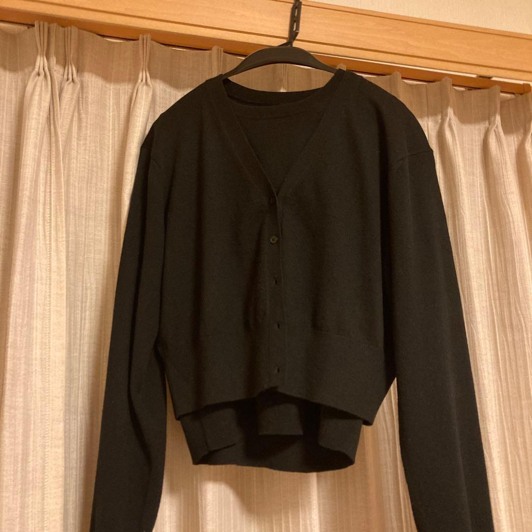 todayful 2set Useful Knit ブラック
