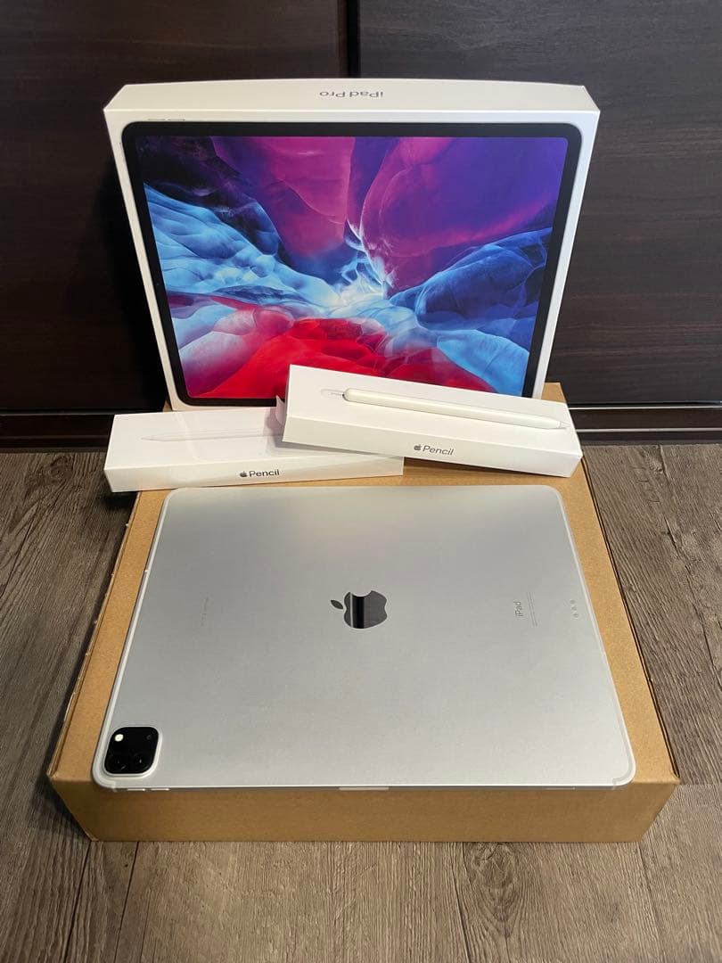 iPad Pro 12.9インチ (第4世代) +Applepencil 2本