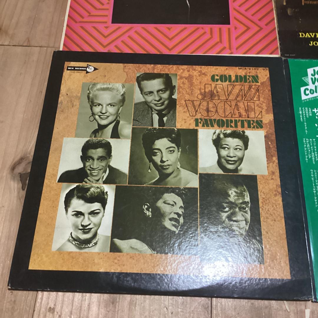ジャズ【ボーカル】Re1003-3　Jazz レコード 5枚セット
