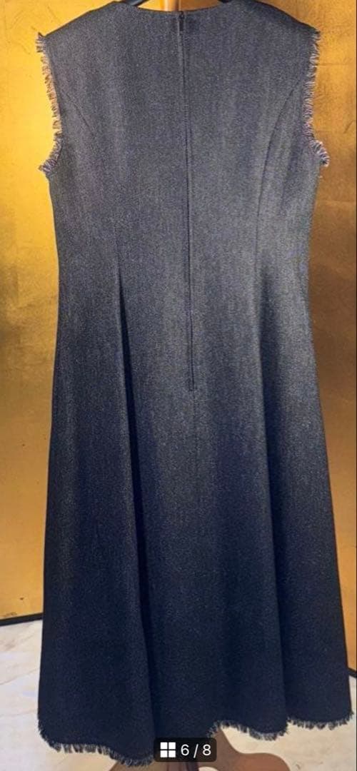 極美品　ルネ　ツィードワンピース