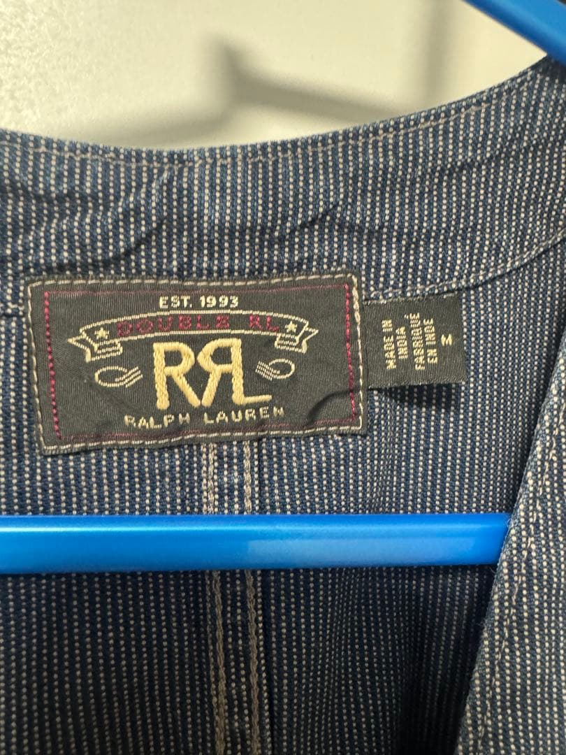美品　RRL ドビーベスト M