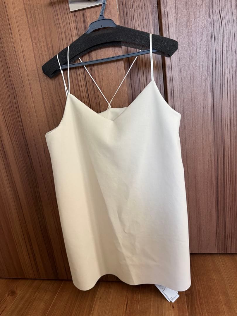 【新品】SHENERY （シーナリー）レザーチュニックキャミ