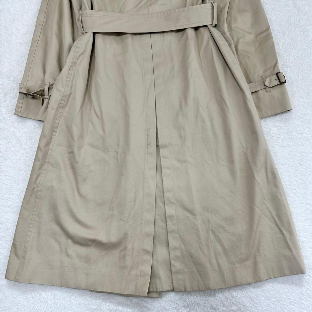バーバリーブルーレーベル トレンチコート ノバチェック ロング丈 40（L）