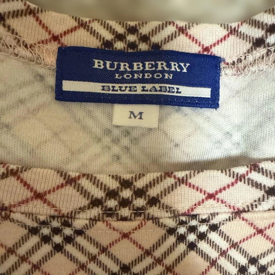 Burberry Blue Labelチェック柄 TシャツMサイズ(値下げ可)