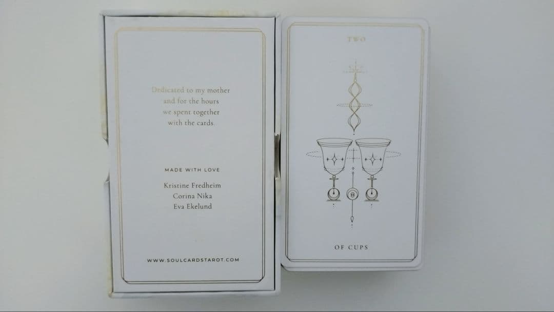 SOUL CARDS TAROT DECK ソウルカード タロット ホワイト
