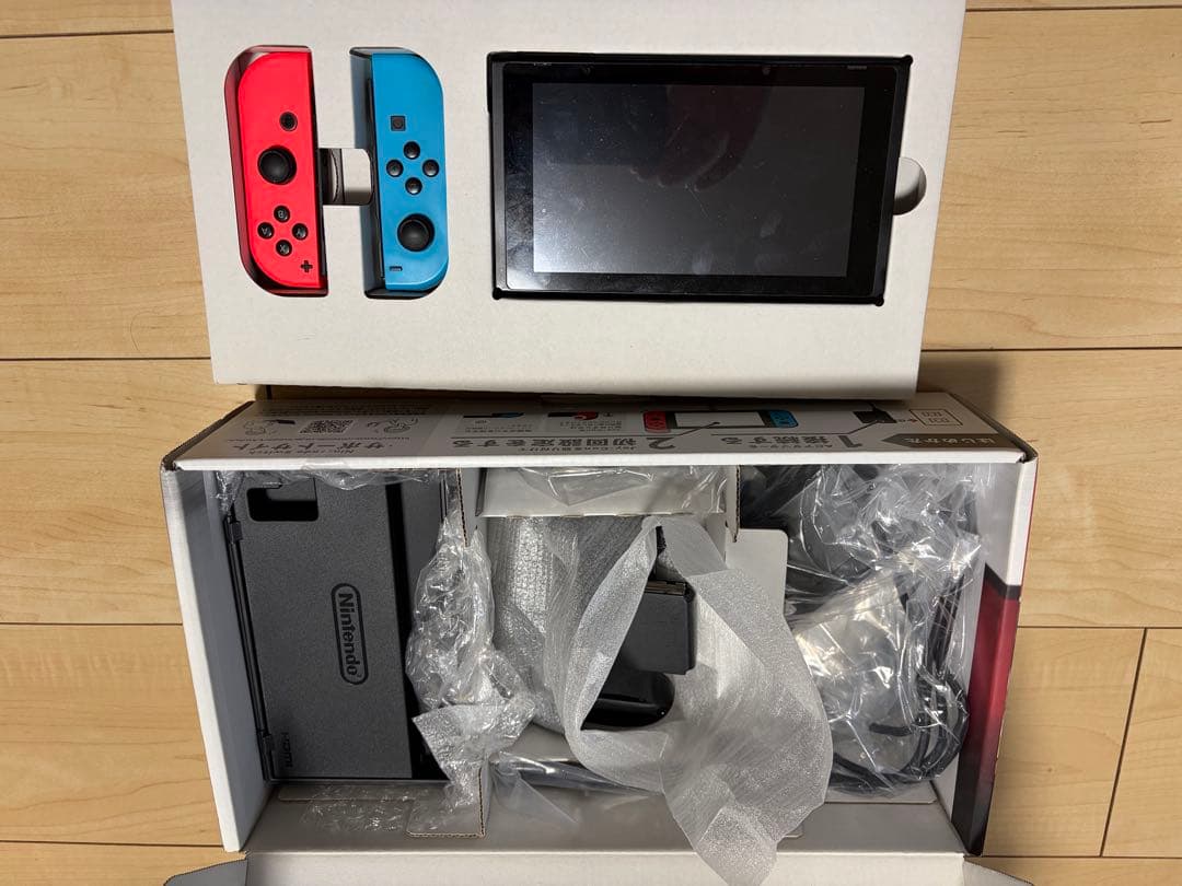 Nintendo Switch 本体 青/赤 ドック付き