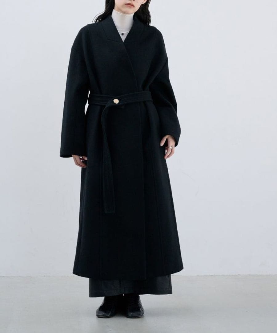 【未使用品】SIWEM SUPER140S MELTON COAT Mサイズ
