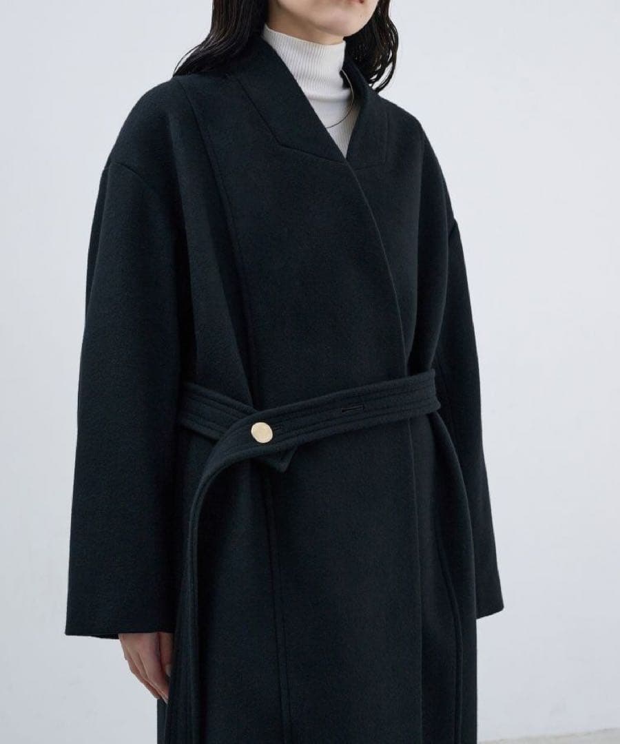 【未使用品】SIWEM SUPER140S MELTON COAT Mサイズ