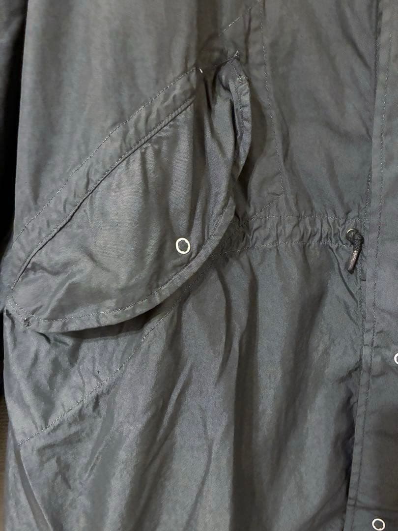 ヴィンテージ 軍服 スノーカモ パーカー 後染め