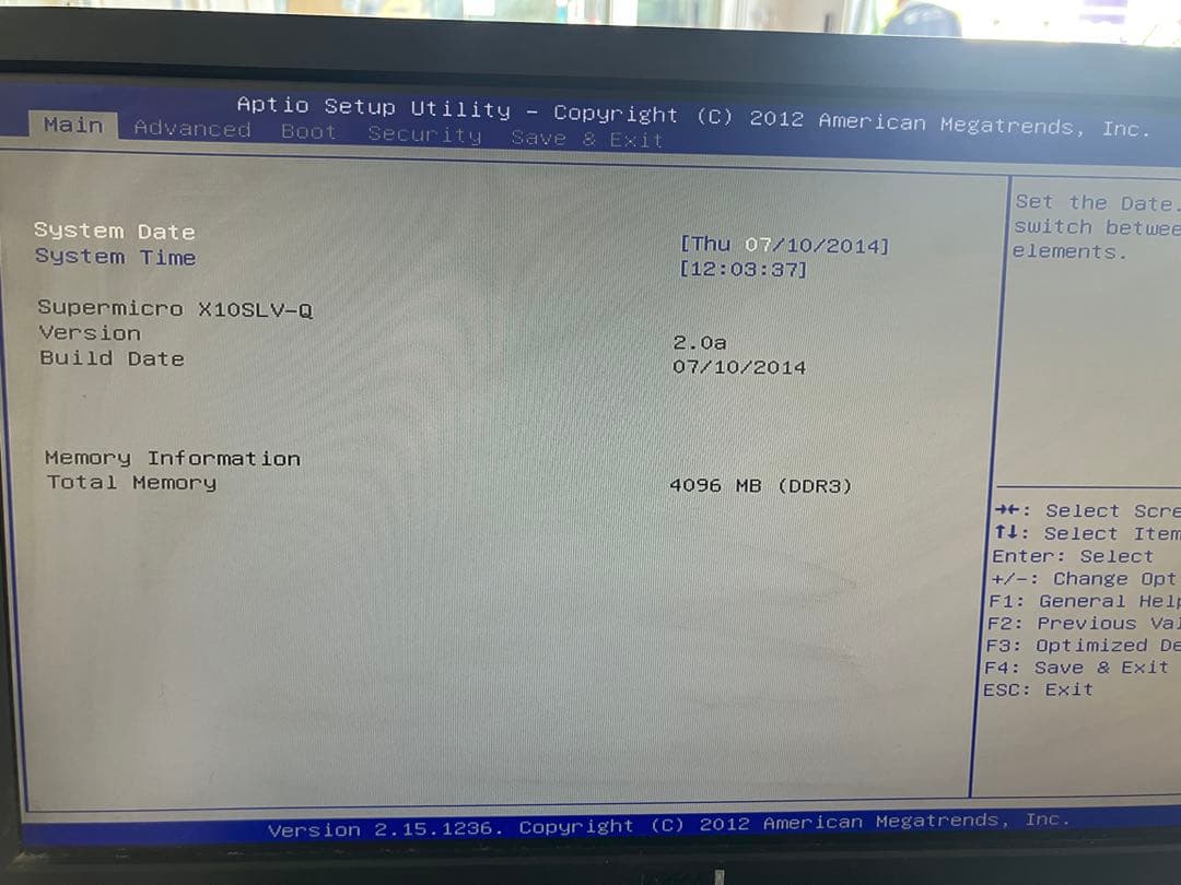 NTT SUPER MICRO サーバー用PC 動作確認済み