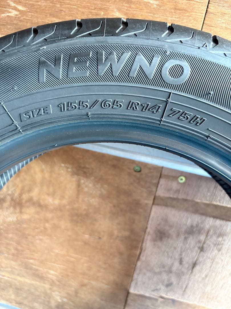 【2024年製】バリ山！ブリヂストン NEWNO 155/65R14 4本セット