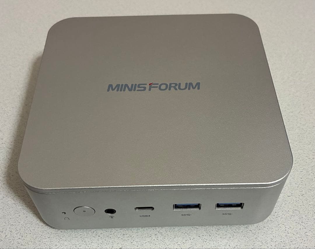 MINISFORUM Ryzen AI 9 HX 370 ミニPC+周辺機器3点