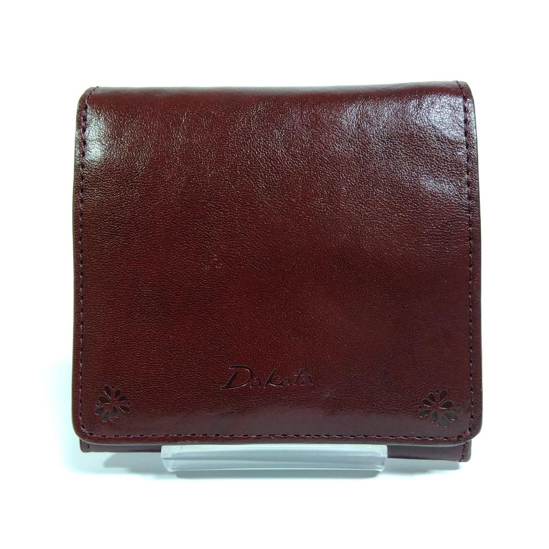 【未使用】 ダコタ バンビーナ 二つ折り財布 ブラウン Dakota