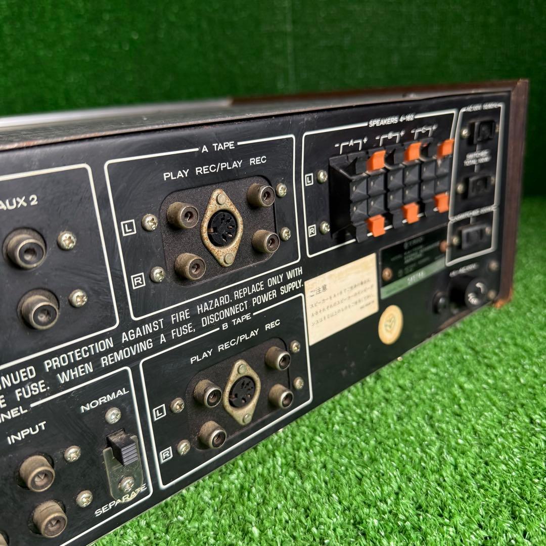 a 82】昭和レトロ/TRIOトリオ KA-7006/プリメインアンプ/現状品