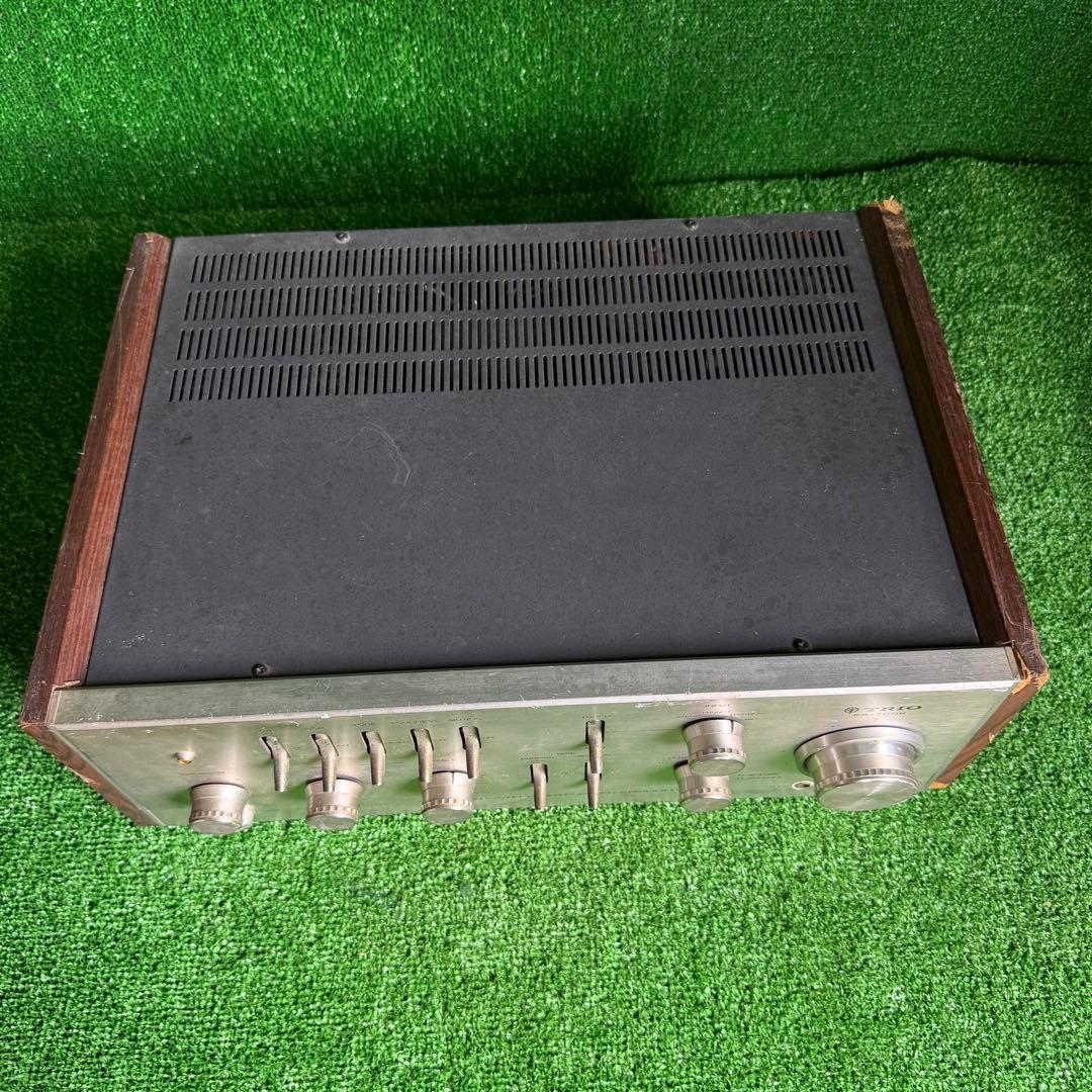 a 82】昭和レトロ/TRIOトリオ KA-7006/プリメインアンプ/現状品