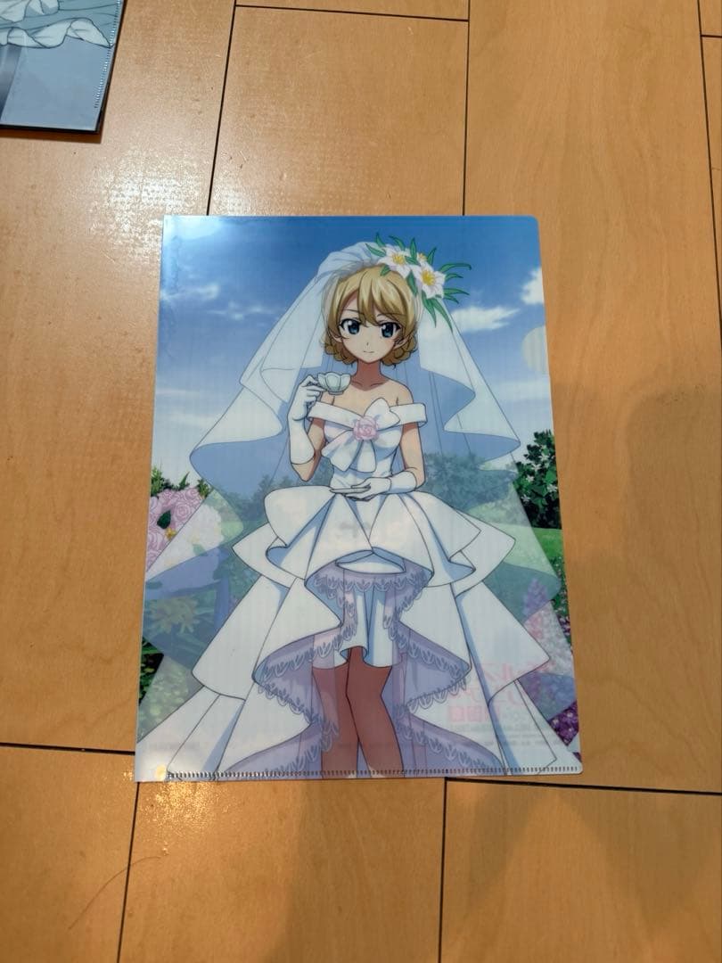 ガールズ＆パンツァー　海楽フェスタ購入特典　クリアファイル