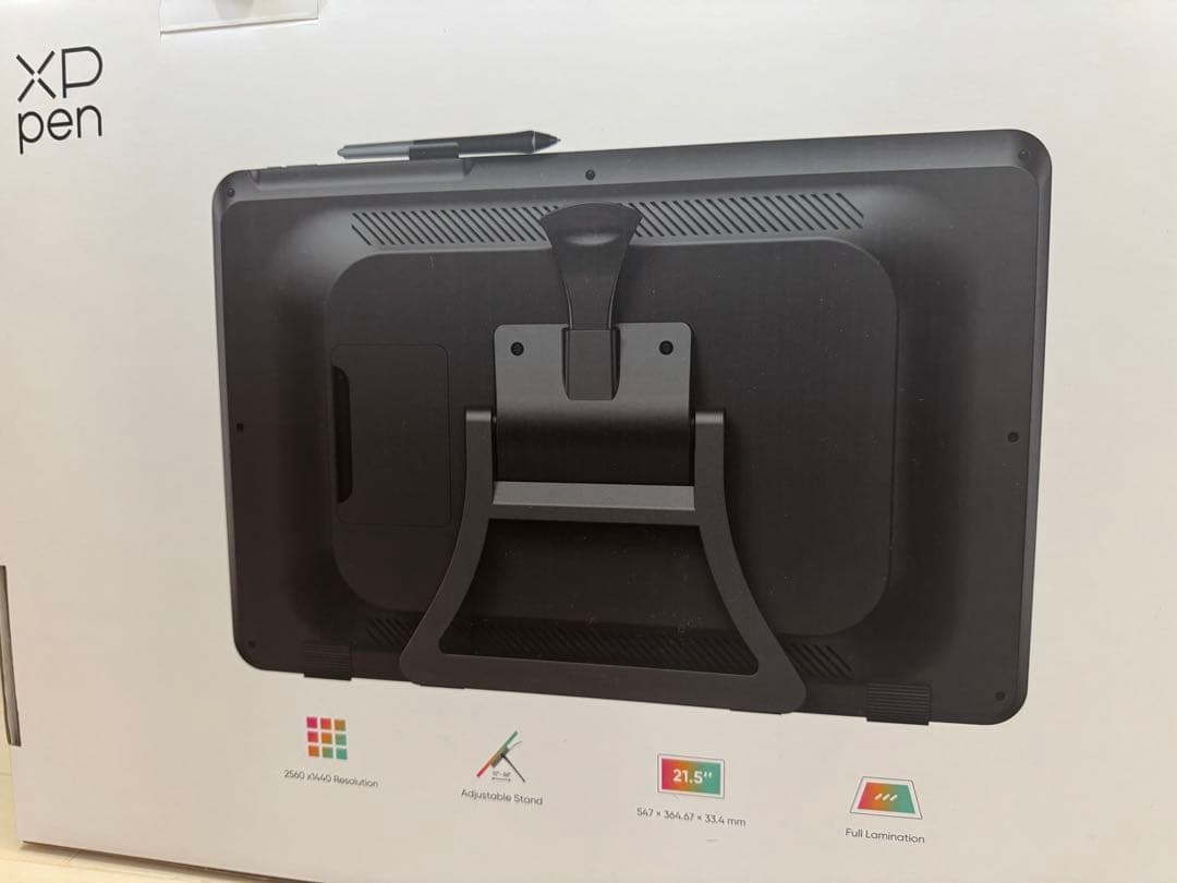 XPPen Artist Pro 22 (Gen2) 2.5k QHD 数回使用