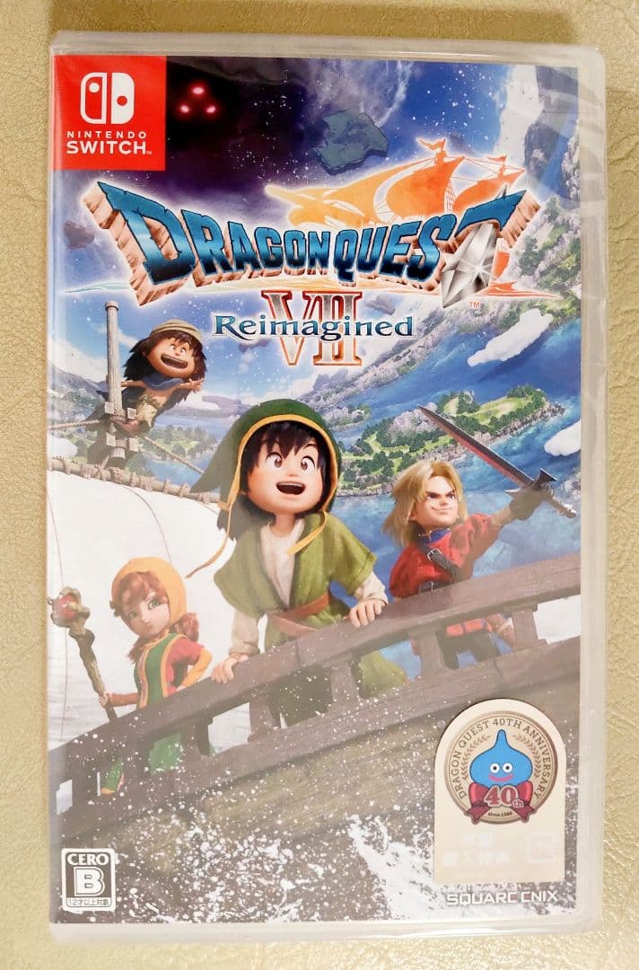ドラゴンクエストVII Reimagined switch 未開封 特典付き