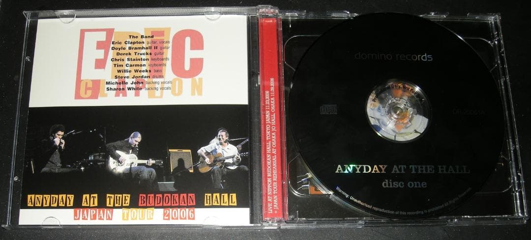 Eric Clapton 2006年日本武道館 4CD ＋ 2CD ＋ 2CD