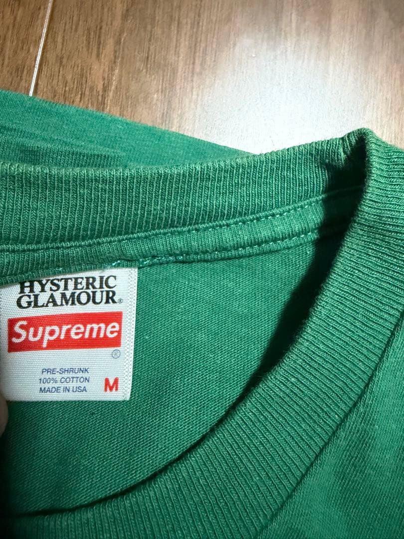21ss supreme hysteric glamour コラボ ロンT