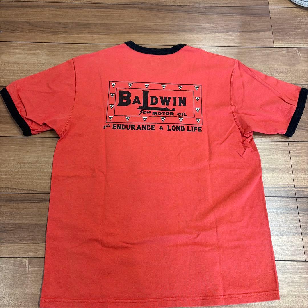 【美品】ジョーマッコイ リアルマッコイズ リンガーTシャツ 赤 40 L相当
