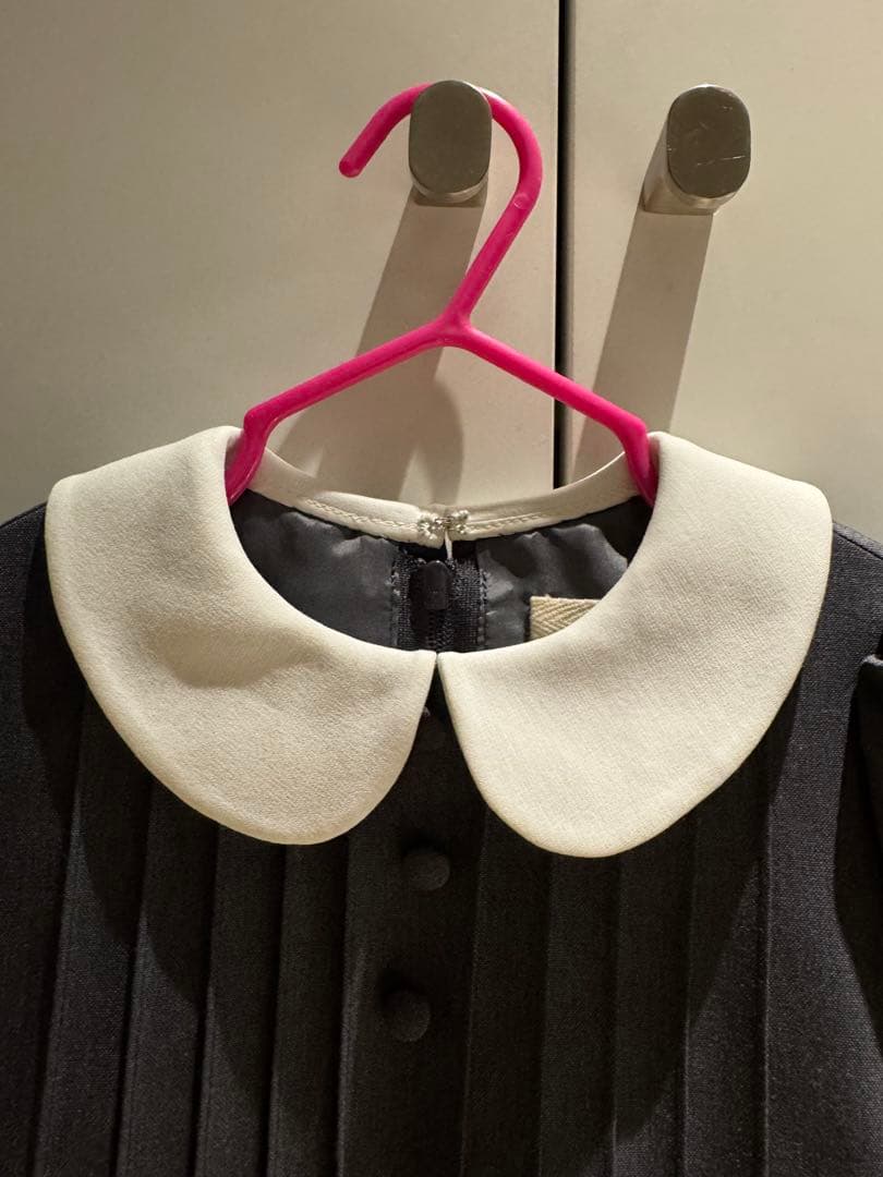 Leina(カリニッシモ)グレー ワンピース 90-95cm お受験