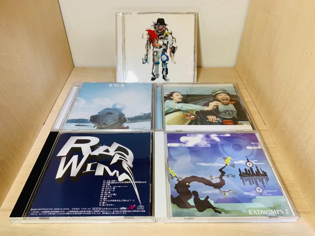 RADWIMPS CD アルバム 9枚セット 初回限定盤 CD+DVD